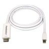 PremiumCord mini DisplayPort 1.2 na HDMI 2.0 kabel pro rozlišení 4Kx2K@60Hz, 1m