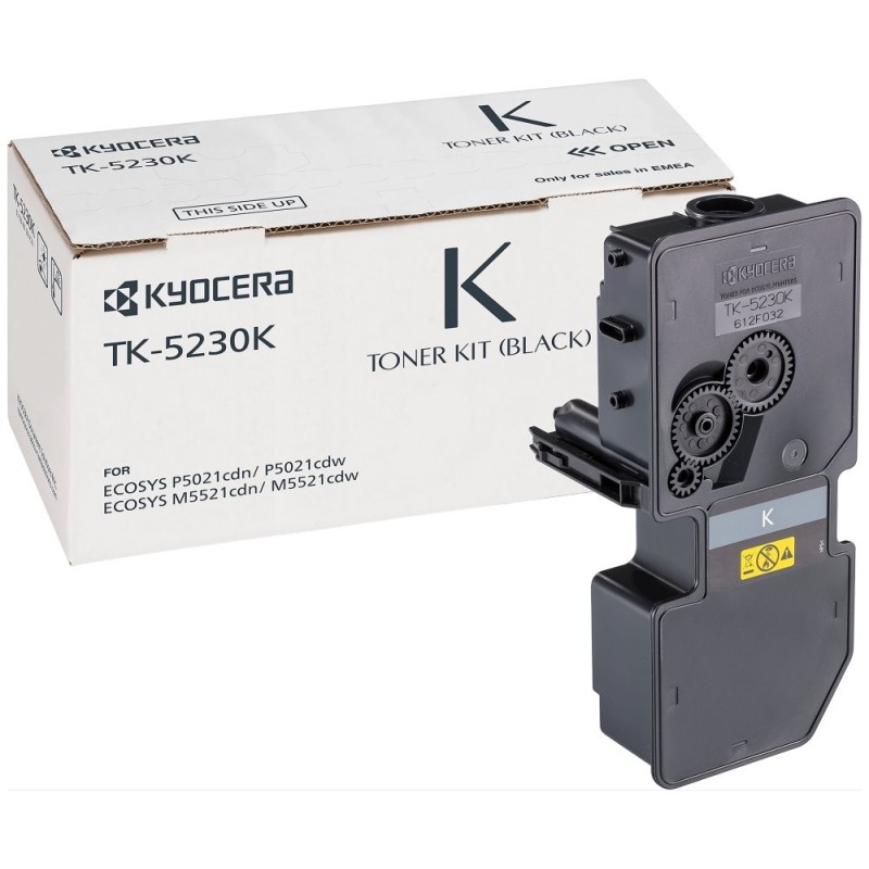Kyocera Toner černý na 2 600 A4 (při 5% pokrytí), pro M5521cdn/cdw, P5021cdn/cdw