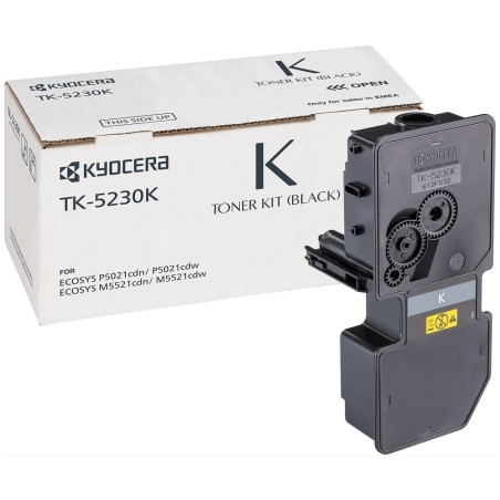 Kyocera Toner černý na 2 600 A4 (při 5% pokrytí), pro M5521cdn/cdw, P5021cdn/cdw