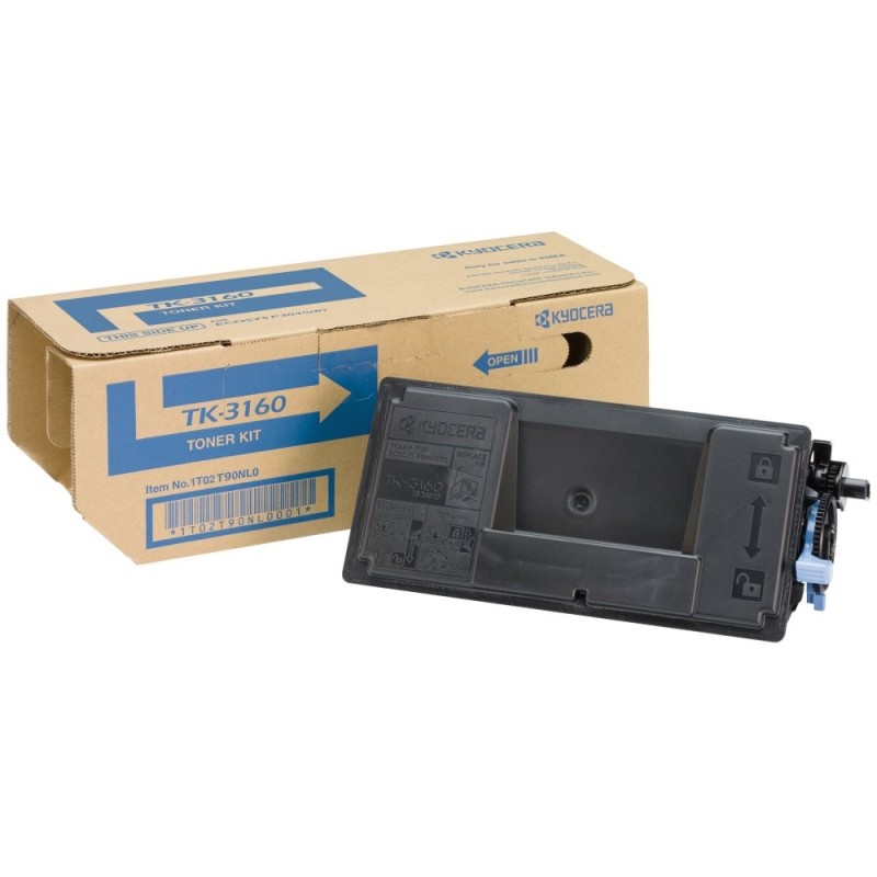 Kyocera Toner na 12 500 A4 (při 5% pokrytí), pro ECOSYS P3145/50/55/P3260dn,M3145/3645dn/M3860