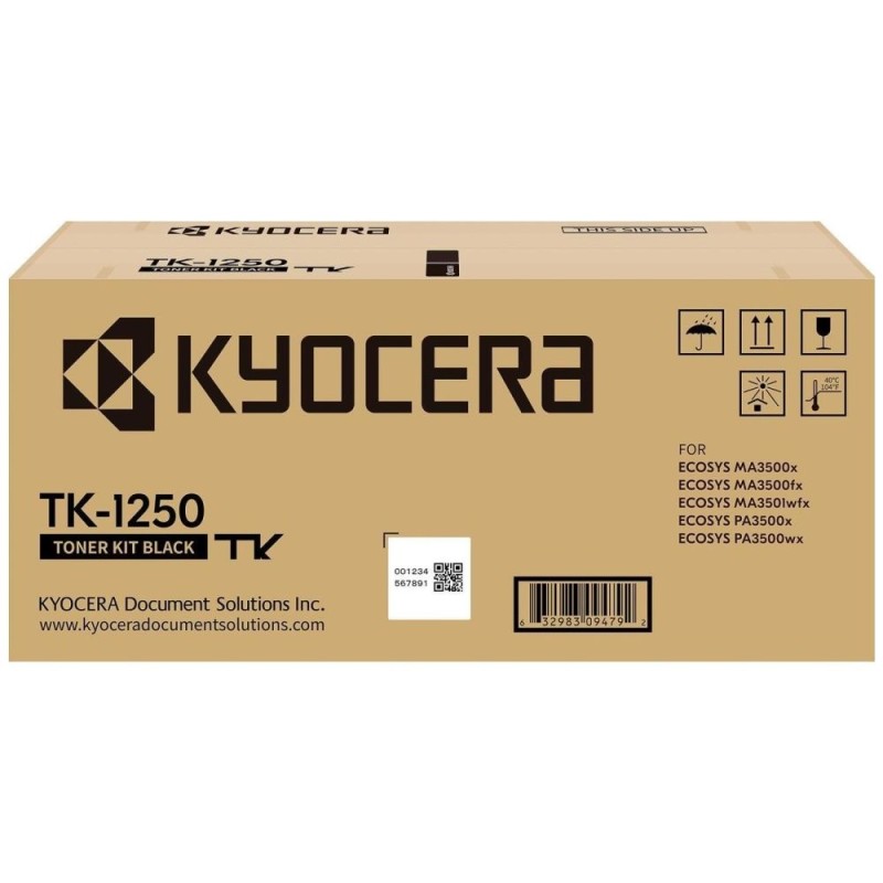 Kyocera Toner na 3 000 A4 (při 5% pokrytí), pro PA3500x/wx, MA3500x/fx, MA3501wfx