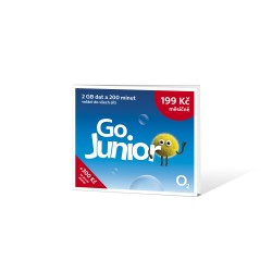 O2 Předplacená karta Go Junior