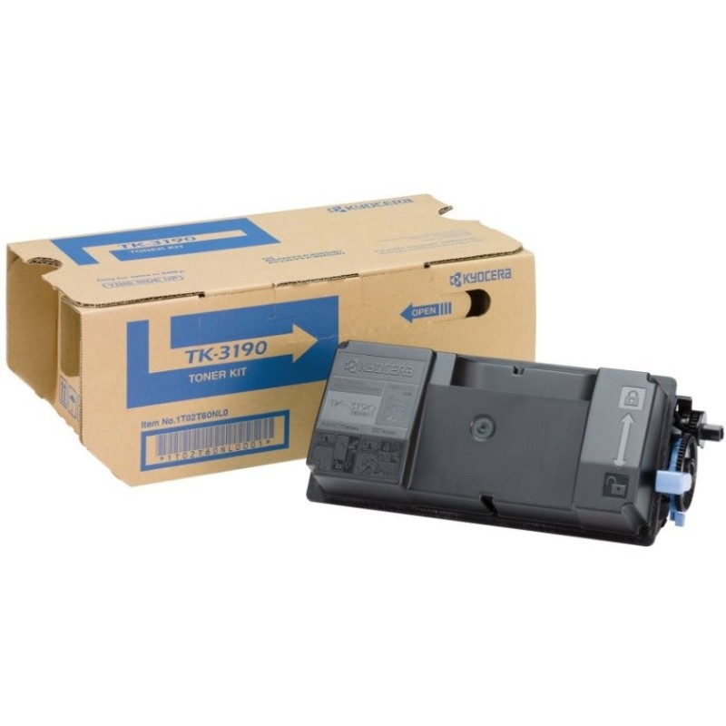 Kyocera Toner na 25 000 A4 (při 5% pokrytí), pro ECOSYS P3155/P3260dn,M3655/3660idn/M3860