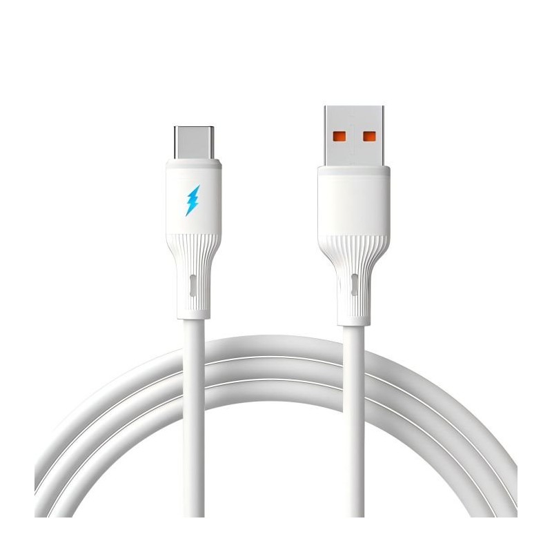 Akyga USB A / USB C ver. 2.0, silikon, LED dioda, 1m