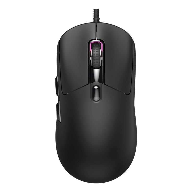 COUGAR herní myš drátová MINOS NEO BLACK, 6 tl., čip PixArt 3327, 6000dpi, 220 IPS, 63g, USB-A, Ultraflex kabel 1.8m
