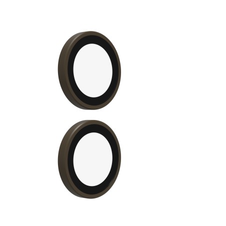 ZAGG Ochranná čočka Premium pro Apple iPhone 17/16/16+ - písková