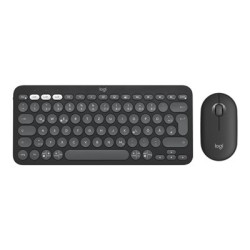 Logitech Pebble 2 Combo - TONAL GRAPHITE - US INT'L - 2.4GHZ/BT - INTNL-973 - UNIVERSAL