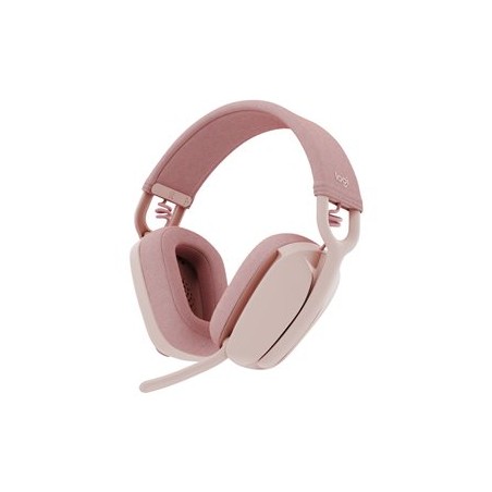 Logitech Zone Vibe 100 headset - ROSE