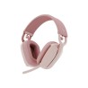 Logitech Zone Vibe 100 headset - ROSE
