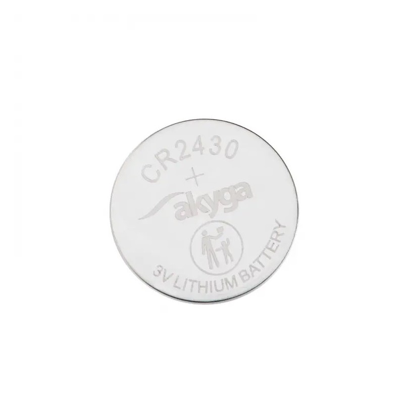 Akyga lithiová baterie CR2430 Li-MnO2 3V/280mAh