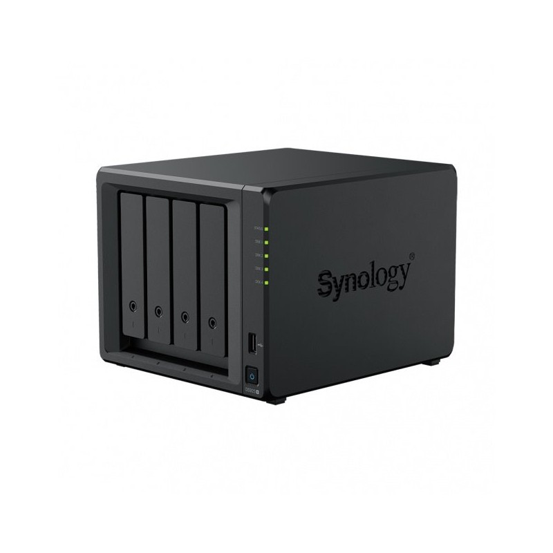 Synology DiskStation DS925+, 4-bay NAS, včetně 2ks HDD 8TB (HAT33x0-8T), CPU V1500B, RAM 4GB, LAN 2x 2.5Gb, 1x USB-C