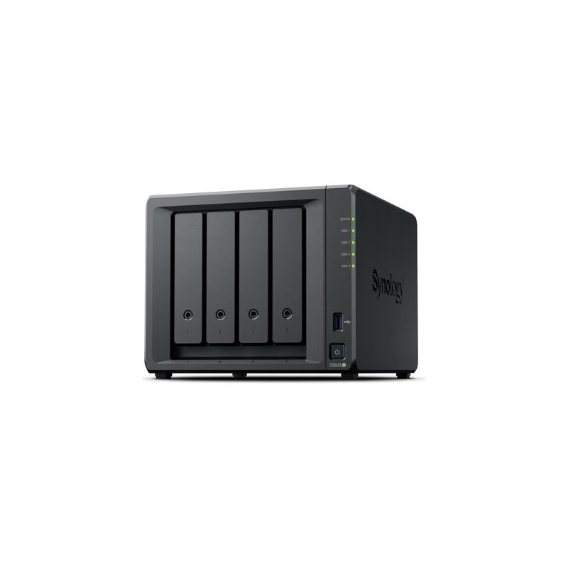 Synology DiskStation DS925+, 4-bay NAS, včetně 2ks HDD 4TB (HAT3300-4T), CPU V1500B, RAM 4GB, LAN 2x 2.5Gb, 1x USB-C