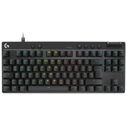 Logitech G PRO X TKL RAPID - Gaming Keyboard - BLACK - US INT'L - EMEA