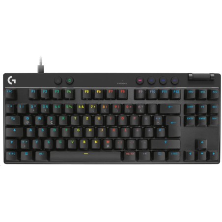 Logitech G PRO X TKL RAPID - Gaming Keyboard - BLACK - US INT'L - EMEA