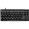 Logitech G PRO X TKL RAPID - Gaming Keyboard - BLACK - US INT'L - EMEA