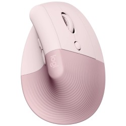 Logitech Lift Vertical Ergonomic Mouse for Business, Pink