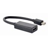 Gembird adaptér Mini DisplayPort (M) na HDMI (F), 4K, 0.15 m kábel, čierny