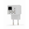 Gembird Wi-Fi repeater / extendér, 300 Mbps, biely