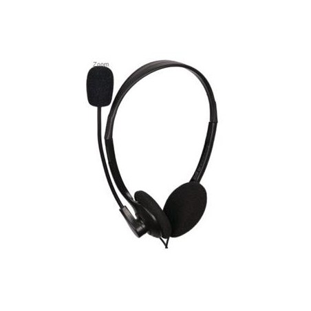 Gembird Stereo headset s mikrofónom, 2 x 3.5 mm miniJack, čierny MHS123