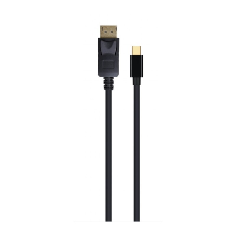 Gembird kábel Mini DisplayPort (M) na DisplayPort (M), 4K/30Hz, 1.8 m, čierny