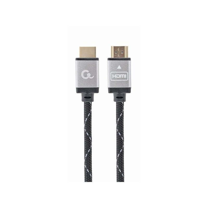 Gembird kábel HDMI High speed (M - M), séria Select Plus, Ethernet, pozlátené konektory, 5 m
