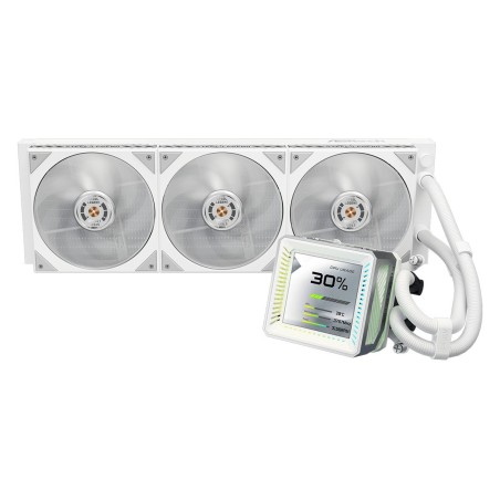 AIOCOOL Asrock Steel Legend 360 LCD, White, 360mm