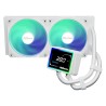 AIOCOOL Asrock Challenger White 240 Digital, ARGB, White, 240mm