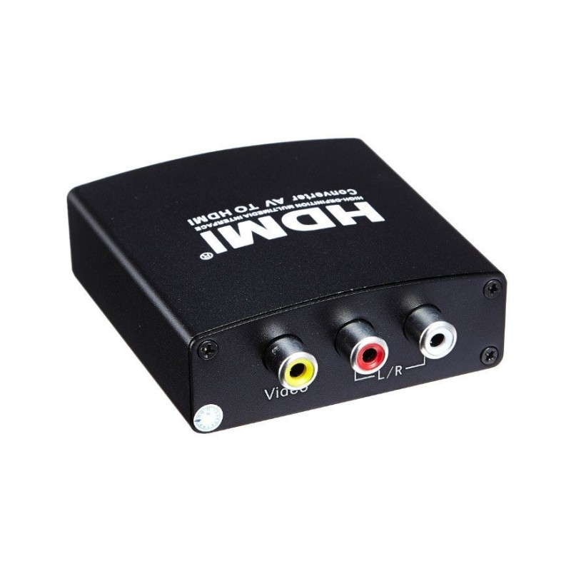 PremiumCord převodník AV kompozitního signálu a stereo zvuku na HDMI 1080P KHCON26