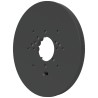 Ubiquiti Gang Box Mounting Plate 4 Octagon, 3.5 Round, 4 Square, Single, 4 Round, and European, black