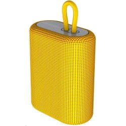 CANYON reproduktor BSP-4, BT V5.0, BLUETRUM AB5365A, 5W, 1200mAh, USB-C, microSD, žlutá