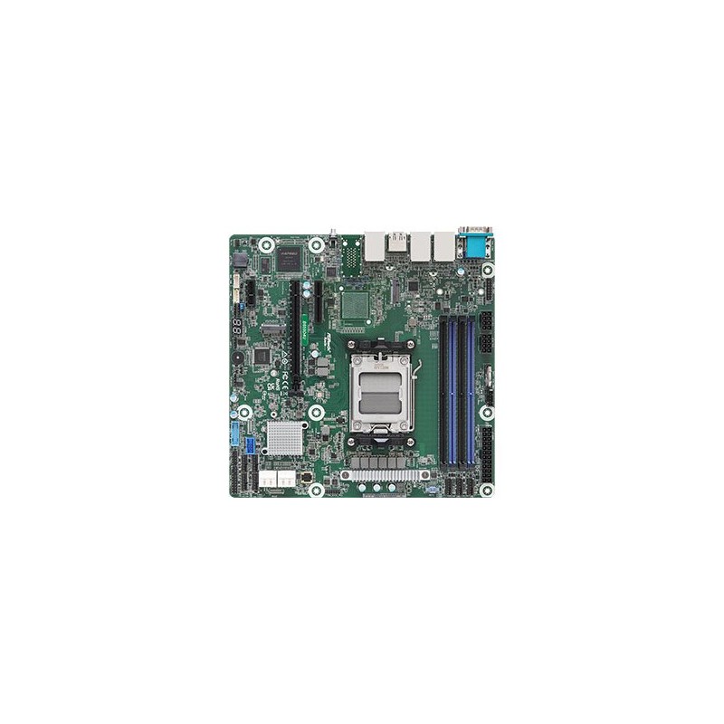 ASRock Rack B650D4U AM5, 4xDDR5 ECC, 4x SATA, 1x M.2(2280), 3x PCIe, 2x10Gb+2x 1Gb, IPMI
