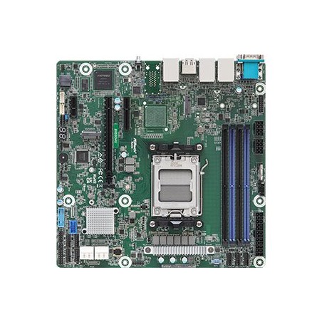 ASRock Rack B650D4U AM5, 4xDDR5 ECC, 4x SATA, 1x M.2(2280), 3x PCIe, 2x10Gb+2x 1Gb, IPMI