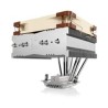 NOCTUA Chladič CPU NH-C14S, 1x 140mm, LGA1851, AM5, hnědá/stříbrná