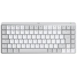 Logitech MX Mechanical Mini for Mac Minimalist Wireless Illuminated Keyboard - PALE GREY - US INT'L - EMEA