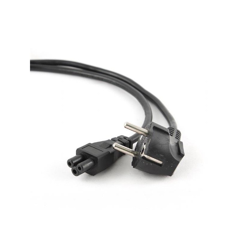 Gembird kábel napájací (C5), 3-Pin, VDE certifikovaný, 3 m, čierny