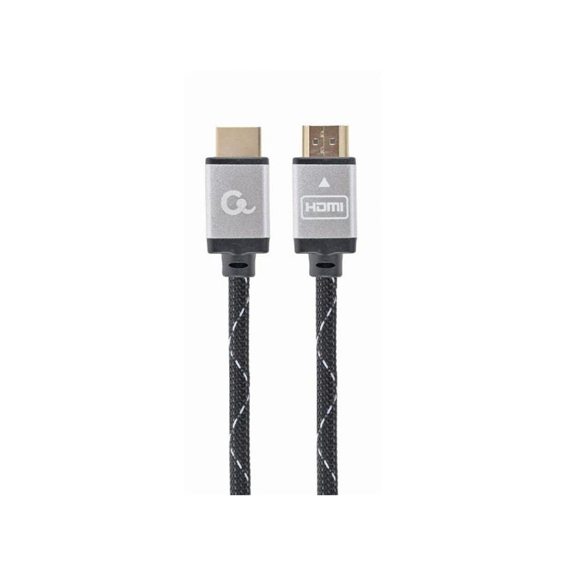 Gembird kábel HDMI High speed (M - M), séria Select Plus, Ethernet, pozlátené konektory, 1.5 m