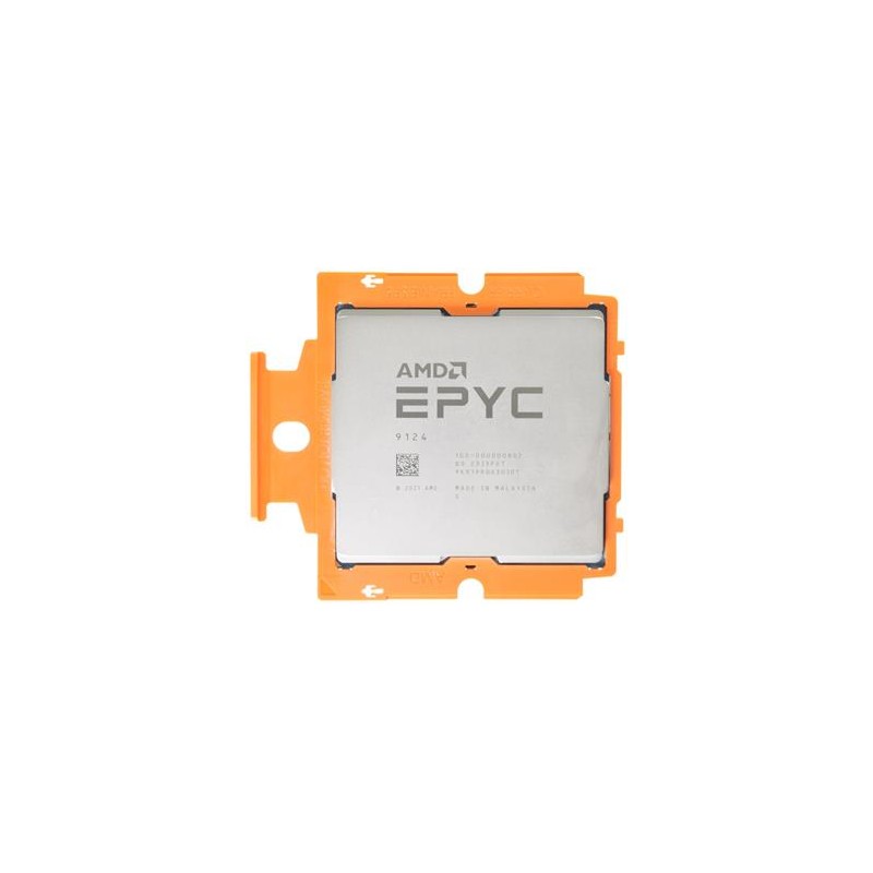 AMD CPU EPYC 9004 Series 16/32 Model 9124/Genoa (3.0/3.7GHz Max Boost, 64MB, 200W, SP5)Tray