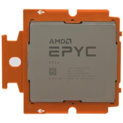 AMD CPU EPYC 9004 Series 64C/128T Model 9554/Genoa (3.1/3.75GHz Max Boost, 256MB, 360W, SP5)Tray