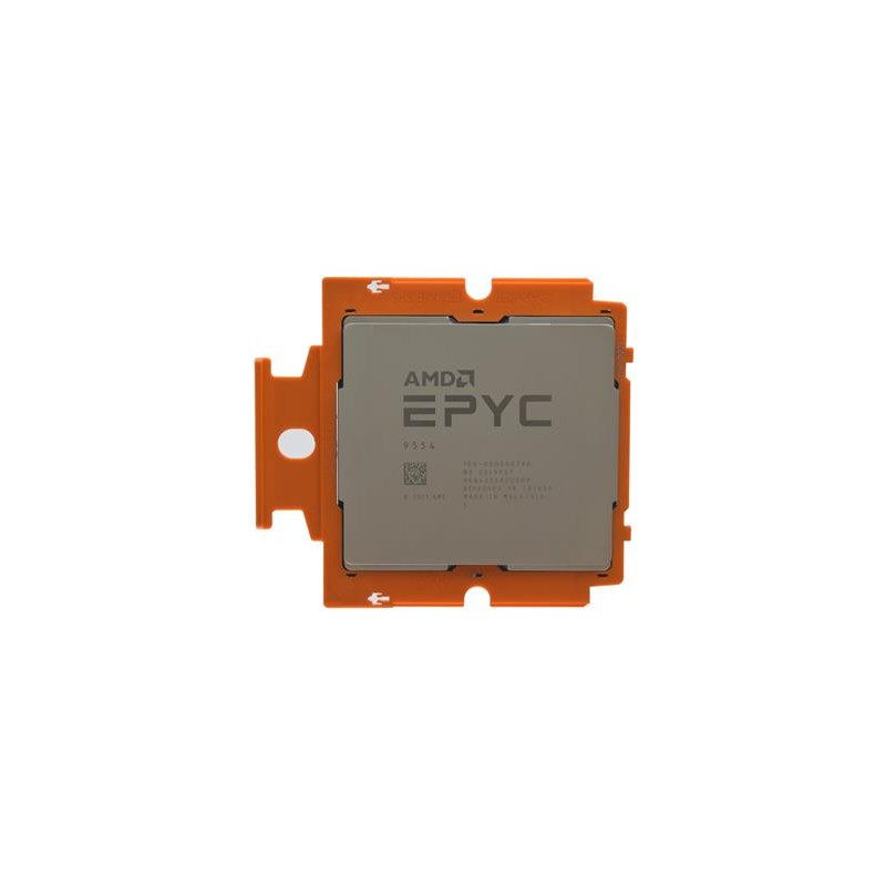 AMD CPU EPYC 9004 Series 64C/128T Model 9554/Genoa (3.1/3.75GHz Max Boost, 256MB, 360W, SP5)Tray