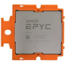 AMD CPU EPYC 9004 Series 24/48 Model 9224/Genoa (2.5/3.7GHz Max Boost, 64MB, 200W, SP5)Tray