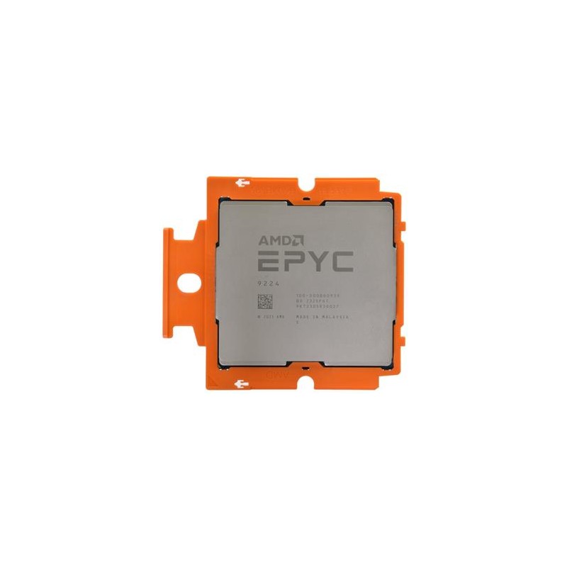 AMD CPU EPYC 9004 Series 24/48 Model 9224/Genoa (2.5/3.7GHz Max Boost, 64MB, 200W, SP5)Tray