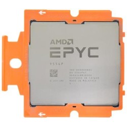 AMD CPU EPYC 9004 Series 64C/128T Model 9554P/Genoa (3.1/3.75GHz Max Boost, 256MB, 360W, SP5)Tray