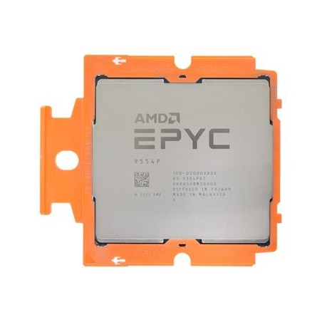 AMD CPU EPYC 9004 Series 64C/128T Model 9554P/Genoa (3.1/3.75GHz Max Boost, 256MB, 360W, SP5)Tray
