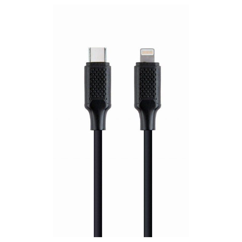 Gembird kábel nabíjací USB-C (M) na 8pin Lightning (M), 1,5 m, plast, čierny