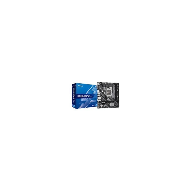 ASRock MB Sc LGA1700 H610M-HDV/M.2 R2.0, Intel H610, 2xDDR4, 1xDP, 1xHDMI, 1xVGA, mATX