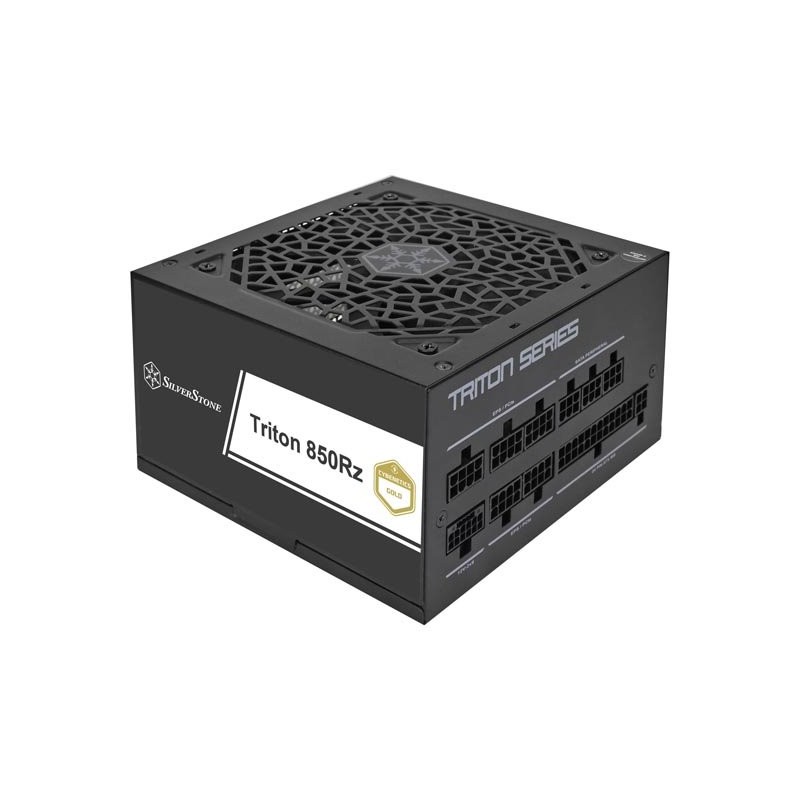 SilverStone Triton TR850R-GM, ATX 3.1, modulární, Cybenetics Gold, 850W, černý