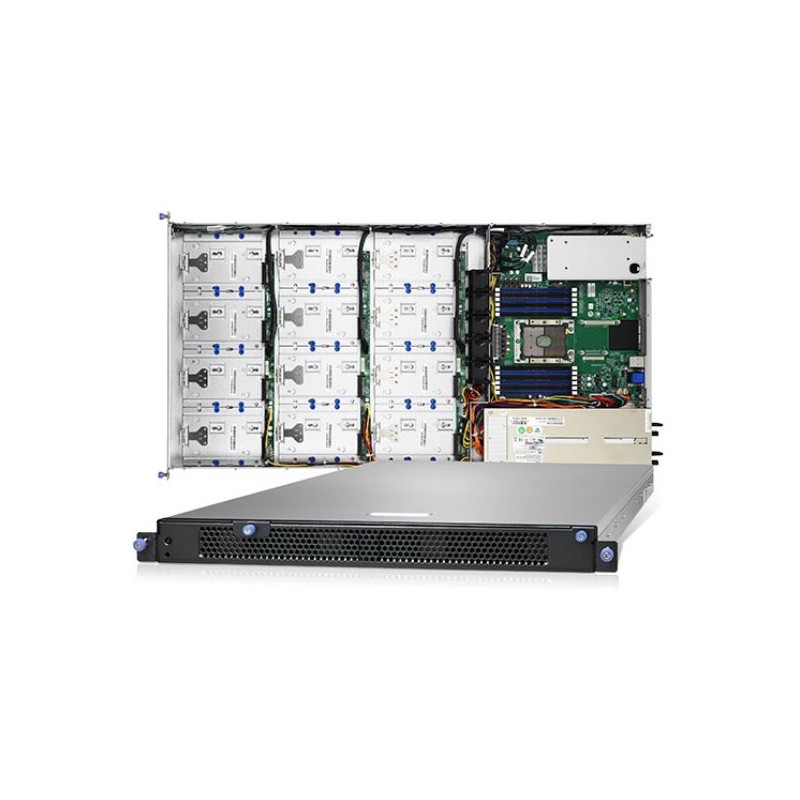 Tyan Thunder SX GT86C-B5630. 1U, 2x LGA3647 SKL CPU, 12 x DIMM slots, 1 x PCI-E Gen3 x16 slot (HH/ HL), 12x 3.5" / 2.5"