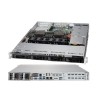 SUPERMICRO 1U chassis 4x 3,5/2.5" HS SAS/SATA, 2x500W (80PLUS Platinum), WIO, X11