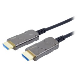 PremiumCord Ultra High Speed HDMI 2.1 optický fiber kabel 8K@60Hz,zlacené 30m KPHDM21X30