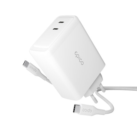 Epico 100W GaN síťová nabíječka s 2m USB-C kab.